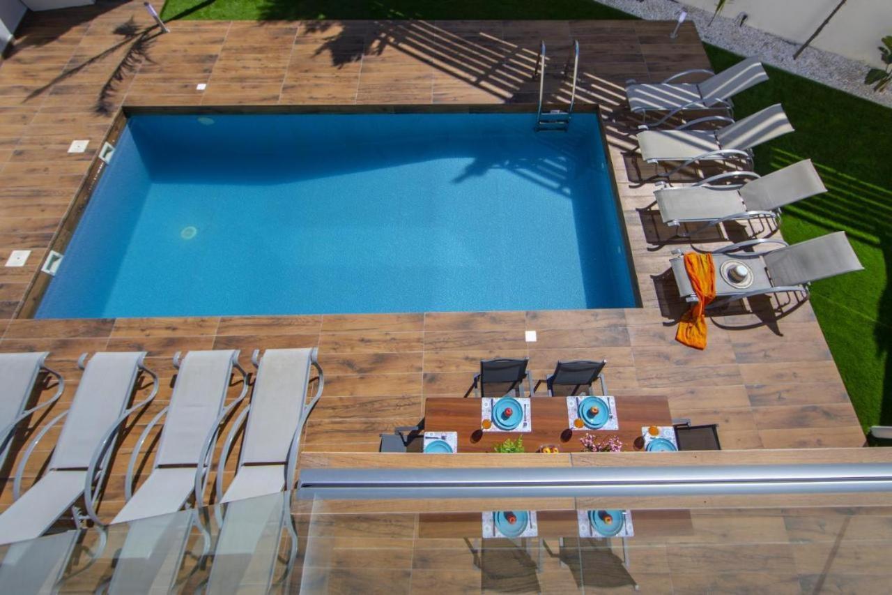 Tsokkos Family Villa - Pool Garden 2' Walk To Beach Πρωταράς Εξωτερικό φωτογραφία