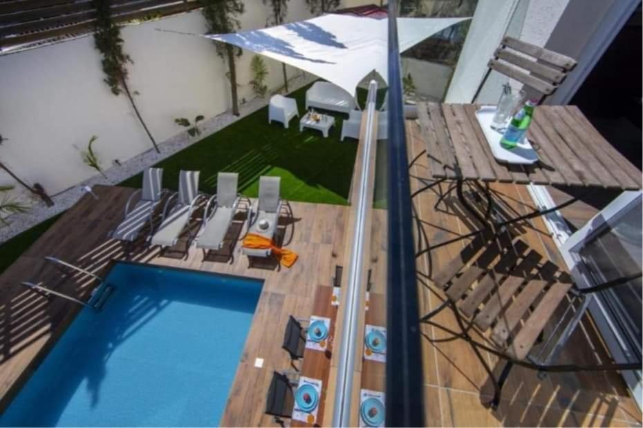 Tsokkos Family Villa - Pool Garden 2' Walk To Beach Πρωταράς Εξωτερικό φωτογραφία
